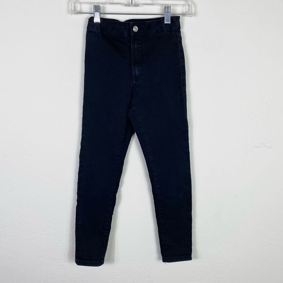 Zara Kids Black Skinny Jeans with Adjustable Inner Waist - Picture 1 of 4